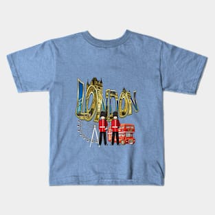 I love London-UK Kids T-Shirt